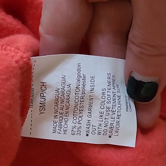 Under Armour kids short sleeve fleece hoodie sz 7-8 - Picture 5 of 13